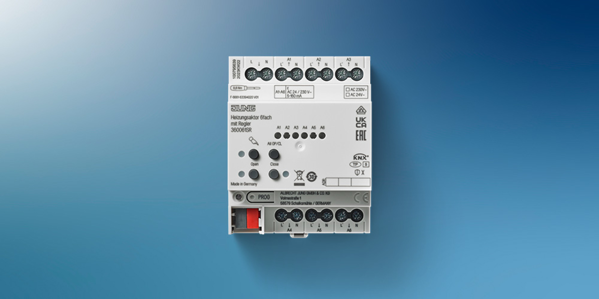 KNX Heizungsaktor 6-fach bei MWE Elektrotechnik in Aurach